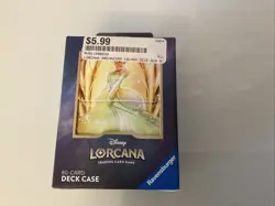 Disney Lorcana TCG Archazia's Island Cinderella Deck Box [Holds 80 Cards] - Image 1