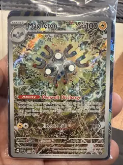 Pokemon TCG Magneton SVP 159 Promo Card - Image 1