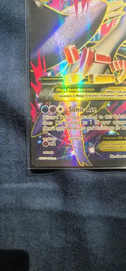 Pokemon Card TCG Mega M Latios EX Roaring Skies Full Art Holo 102/108 - Image 3
