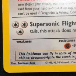 Pokemon Card Dragonite #5 First Movie Stamped Black Star Promo - Image 5