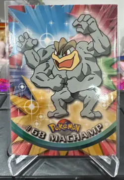 Machamp #68 TV Animation Edition Topps Pokemon Card - Image 1