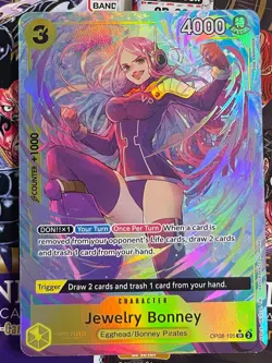Jewelry Bonney (Parallel) OP08-105 Two Legends Foil One Piece Card - Image 2