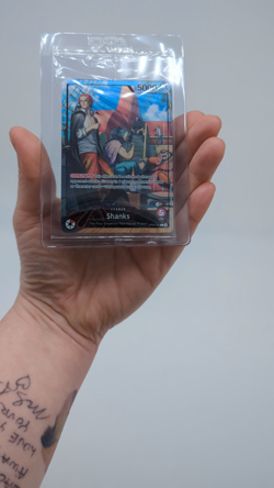 One Piece Shanks Leader PSA Exclusive Promo Card #OP09-001 Sealed - Image 2