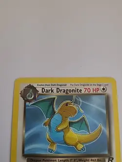 Dark Dragonite 22/82 Team Rocket Non-Holo WOTC Vintage Pokemon Card Near Mint LP - Image 5