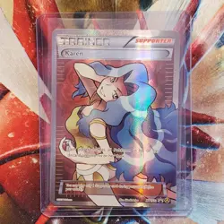 Karen - Full Art Trainer - Promo XY177a - Pokemon Card - Lot #286 - Image 1