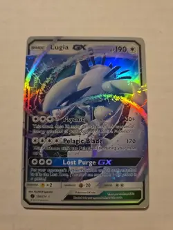 Lugia GX 159/214 Sm-Lost Thunder Holo Pokemon Card - Image 1
