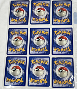 Pokemon Cards Nintendo Vintage Lot of 9 Excellent Condition (SKU 1836) - Image 3