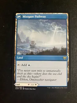Mtg - NM - Hengegate Pathway Mist Gate Pathway - Kaldheim - Image 2