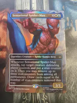 Sensational Spider-Man (Borderless) Marvel's Spider-Man: Eternal-Legal Foil - Image 1