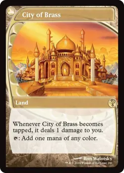 NM MTG CITY OF BRASS FUTURE SIGHT MYSTERY BOOSTER 2 - Image 1