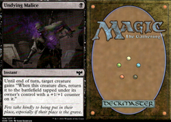 Magic the Gathering -MTG-Undying Malice - Image 1