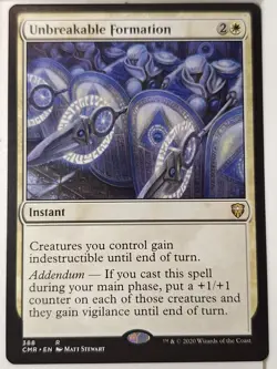 Unbreakable Formation - Commander: Legends - Magic the Gathering MTG Nice! - Image 1