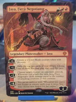 Jaya, Fiery Negotiator (Borderless) Dominaria United Regular - Image 1