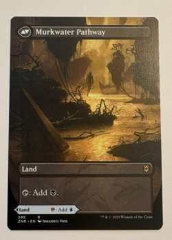 Clearwater Pathway/Murkwater Pathway (Borderless) MTG Zendikar Rising NM #286 - Image 2