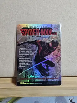 Miles Morales (0234) (Borderless) Marvel's Spider-Man Foil Magic the Gathering - Image 2