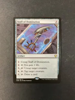 Staff of Domination - Commander Legends - Magic the Gathering - MTG - Image 1