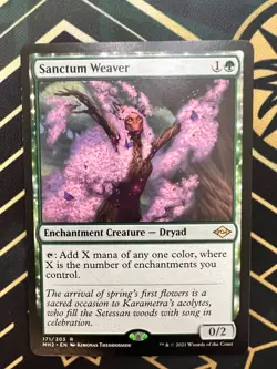 Sanctum Weaver NM MTG Modern Horizons 2 Regular - Image 1