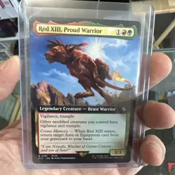 Red XIII, Proud Warrior (Extended Art) Commander: Final Fantasy Regular - Image 1