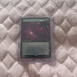 MTG PREORDER Web of Life and Destiny (Extended Art) FOIL - SPM Universes Beyond: - Image 1