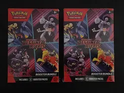 Pokemon TCG Scarlet & Violet Destined Rivals Booster Bundle Lot of 2 NEW SEALED - Image 1