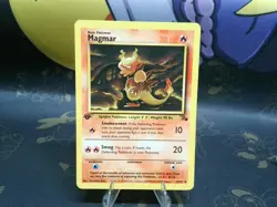Pokemon 1st Edition Fossil #39/62 Magmar - Image 1