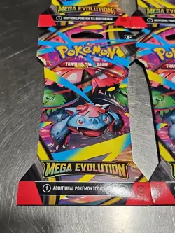 Lot Of 20 Pokemon Mega Evolution Booster Packs English Factory Sealed New 🔥 🔥 - Image 3