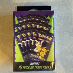 Pokemon Trick or Trade Booster Pack box - 15 Packs 2025 NEW Sealed Box - Image 1