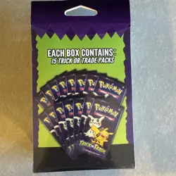 Pokemon Trick or Trade Booster Pack box - 15 Packs 2025 NEW Sealed Box - Image 2