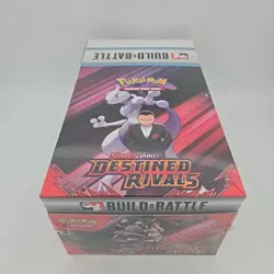 Pokemon Destined Rivals (SV10) BUILD&BATTLE FACTORY SEALED DISPLAY BOX OF 10! - Image 1