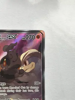 Pokemon TCG Marshadow & Machamp GX Full Art 199/214 Unbroken Bonds Tag Team LP - Image 5