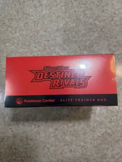 Pokemon Destined Rivals ETB Elite Trainer Box Pokemon Center EXCLUSIVE - Sealed - Image 3