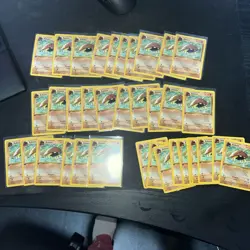 Pokemon Lot TCG Kabuto 50/62 Fossil 1st Edition, 26 Mint, 10 Hp, 37 Total - Image 1