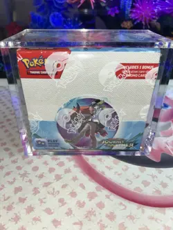 Pokemon TCG Enhanced Journey Together Booster Box Factory Sealed + Acrylic Case - Image 1