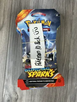 Pokemon TCG Scarlet & Violet Surging Sparks Sleeved Booster Packs 10x NEW - Image 4