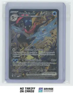2024 Pokemon SVP Black Star Promo Greninja ex #132 - Image 1