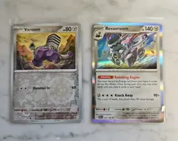 Pokemon TCG Lot of 2: Varoom (Reverse Holo) 141/198 & Revavroom (Holo) 142/198 - Image 1