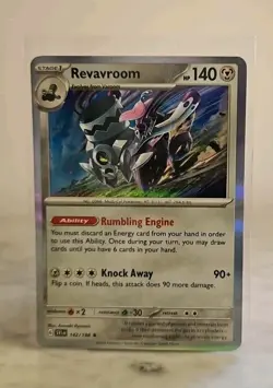 Pokemon TCG Lot of 2: Varoom (Reverse Holo) 141/198 & Revavroom (Holo) 142/198 - Image 5