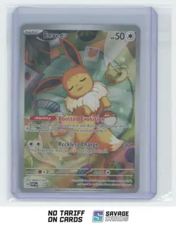 2025 Pokemon SVP Black Star Promo ETB Eevee #173 - Image 1