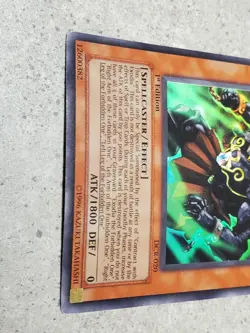 Yu-Gi-Oh Exodia Necross DCR-020 Dark Crisis 1st Edition MP-LP - Image 2