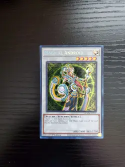 Yugioh Monster Mayhem - Magical Android - Secret Rare - BLMM-EN147 - Image 1