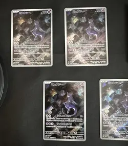Pokemon Cards Mewtwo 183/165 Sv2a: Pokemon 151 Holo Japanese (Lot of 7) - Image 3