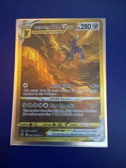 Pokemon Dialga V Star Gg68/6670 Gold Secret Rare Card - Image 1