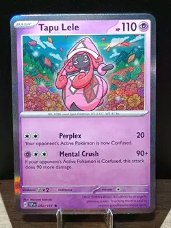 Togepi 070/191 & Tapu Lele 092/191 Surging Sparks Reverse & Holo Pokemon Cards - Image 5