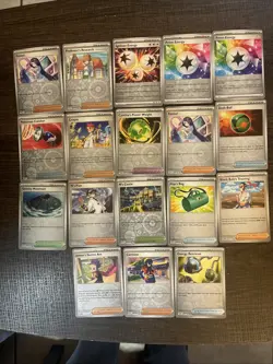 Pokemon TCG Lot Of 18 Reverse Holo Trainer Cards. NO REG! - Image 1