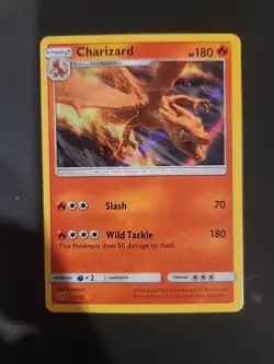 Pokemon TCG Charizard Detective Pikachu Holo Card 5/18 - Image 1