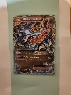2016 Pokemon mega EX M Charizard 108/106 Ultra Rare TCG Card - Image 1