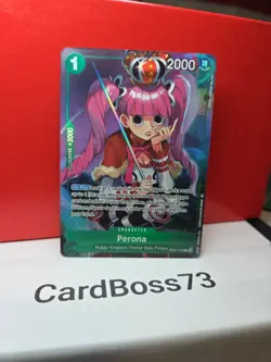 Perona (Illustration Box Vol.4) OP09-034 One Piece Promotion Cards Foil - Image 1