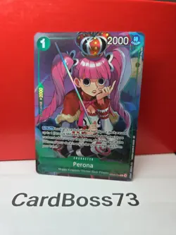 Perona (Illustration Box Vol.4) OP09-034 One Piece Promotion Cards Foil - Image 4