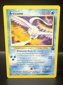 Pokemon Card Articuno Black Star Promo 22 WOTC - Image 1