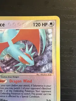 2003 Pokemon TCG Salamence ex Dragon REVERSE HOLO Foil Rare Card 10/97 - LP/NM - Image 4